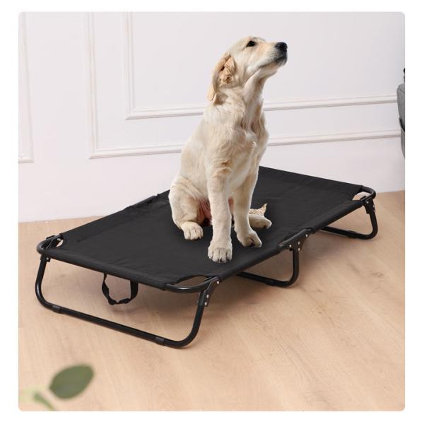 Foldable Installation-Free Pet Camp Bed For Large Medium And Small Dogs