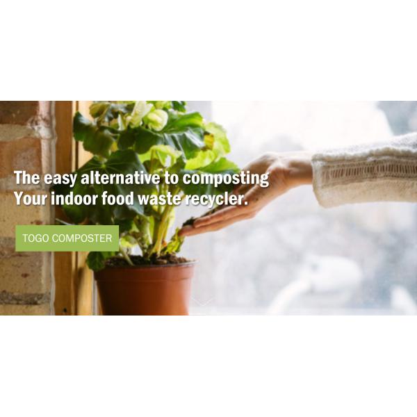 Fully Automatic Portable Home Composting Machine 5KG/Day Indoor Home Composter SUS304