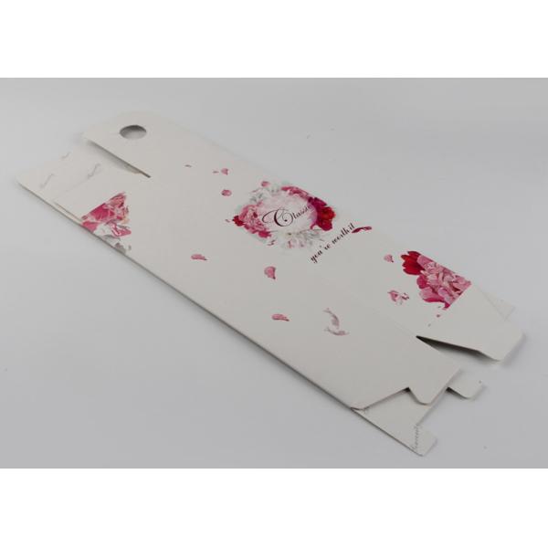 Durable Personalized Packaging Boxes , Recycled White Product Boxes With Pattern