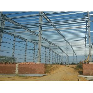 China Easy Assembly Prefabricated Warehouse Buildings Customized With 50 Year Life wholesale