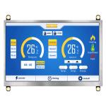 1024x600 LCD 7 Inch HI Multipurpose TFT IPS Display 22 Pin