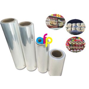 China Cookie Packing Polyolefin Shrink Film High Transparency Fine Luster wholesale