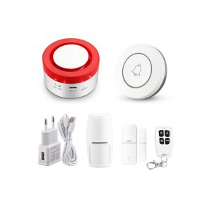 Buy cheap 2 In 1 Wireless Home Alarm Systems Wifi Siren Hub 120DB With Tuya Platform Alexa from wholesalers