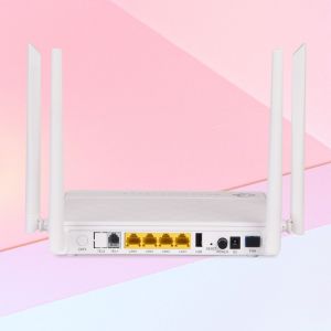 China 4GE 2 POTS WIFi Plastic GPON ONT Dual Band Realtek Chip FTTH wholesale