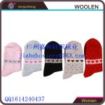 China Socks Factory Supply Winter Thick Terry Inside Woolen Ladies Socks