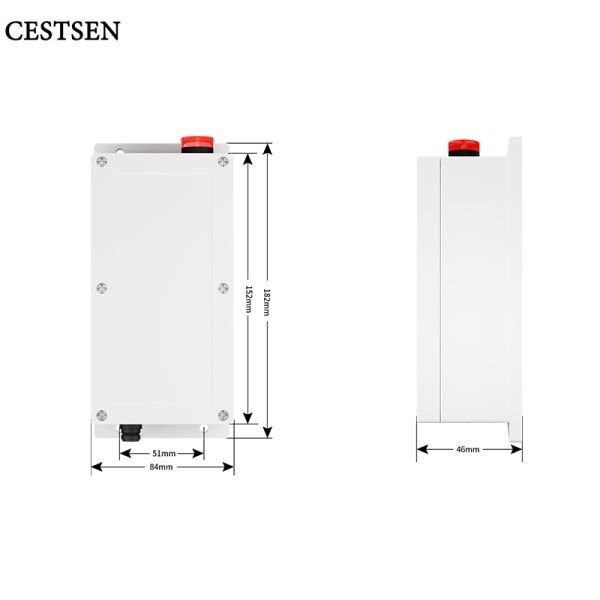 Nuclear radiation sensor