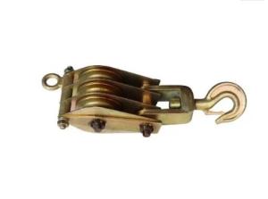 China Hoisting Pulling Block, Lifting Hook With Pulley wholesale