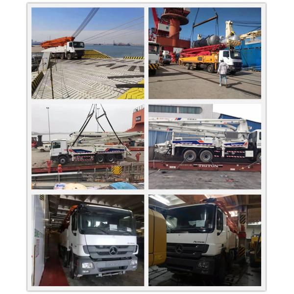 Used Zoomlion Putzmeister P30 Concrete Pump 38.8T 52m 47m