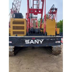Used SANY SCC600A-60T Crawler Crane-Produced In 2019, Certificates Are Complete