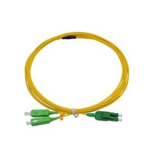 China SC To LC UNIBOOT Patch Cord Single Mode Duplex Fiber Optic Patch Cable wholesale
