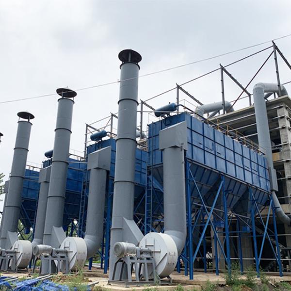 Dedusting Dust Collector In Cement Plant / Industrial Baghouse Dust Collector