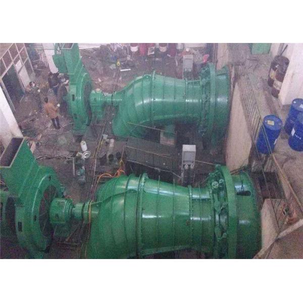 Pit Type Micro Tubular Water Turbine Generator / Mini Hydro Turbine 200kw
