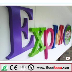 China acrylic vacuum forming 3d lighting waterproof led make light box sign wholesale