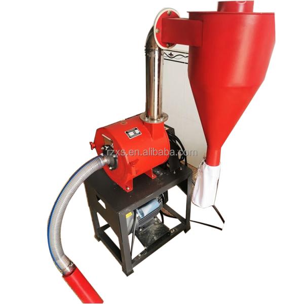 Grain Milling and Powder Making Self Suction Corn Pulverizer for Feed Hammer Crusher