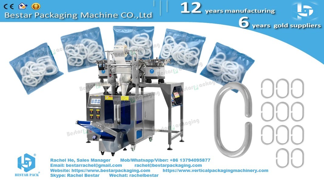 Buy cheap Shower curtain rings automatic counting packing machine from wholesalers