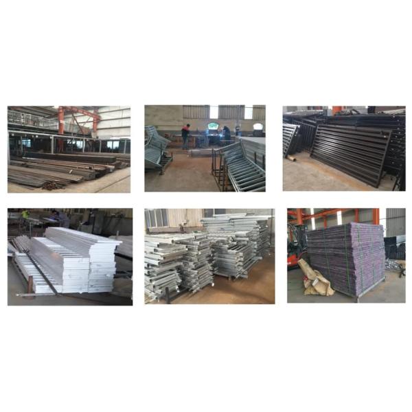 ISO Certificate Handrail Stairway Metal Stair Iron Hand Rail