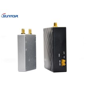 China Fixed Wing UAV Data Link , TDD - COFDM 22KM Ethernet video Wireless radios links on sale