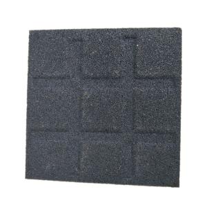 China 3/4 19mm Thick Rubber Flooring Tiles For Horse Stable Floors Outdoor Rubber Pavers on sale