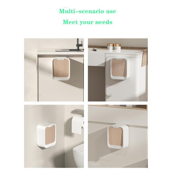 Multi-scene Can Be Large-capacity Induction Liberation Hands Wall Hanging Kitchen Trash Can Recycling Bin Waste Bin