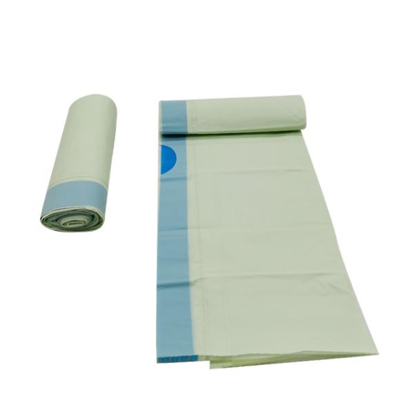 Corn Starch Based Drawstring Fully Compostable Trash Bags