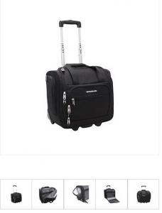 China Carry On Luggage Wheeled Rolling Travel Bag Lightweight Under Seat Traveling on sale