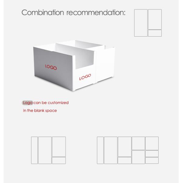 Wide food storage box narrow storage box smart storage container