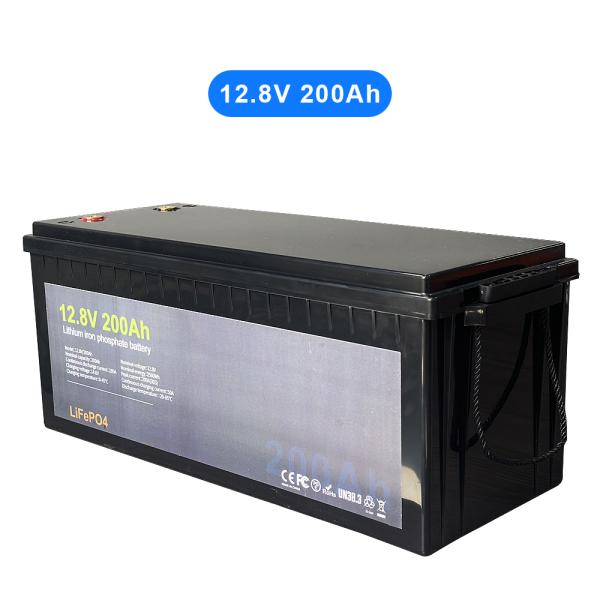 Built In BMS LiFePo4 Solar Battery 12V 200Ah Lithium Iron Phosphate Solar Battery