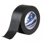 China Rubber Glue Wall Protection Self Adhesive Black Painter Crepe Paper Masking Tape for sale