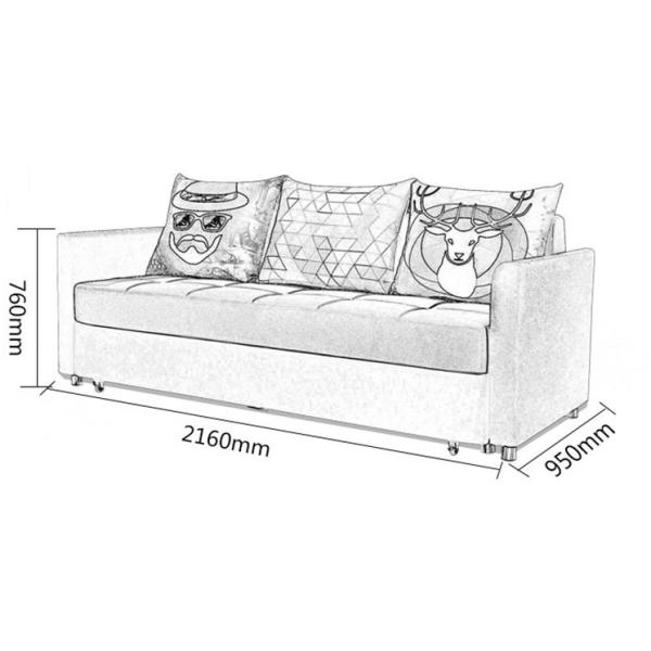 newest design modern sofa cum bed sofa bed furniture with storage chaise multifunction chair sofa convert bed