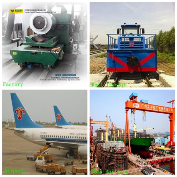 Heavy Cargo Material Transfer Cart Four Wheel Transfer Wagon Customized Color