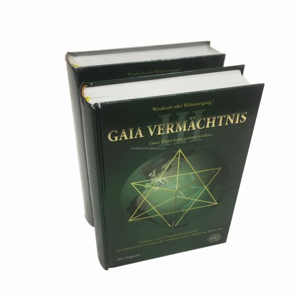 Get Cheap Price From China Printing Company to Make Your High Quality Art Book Cheap Linen H&t Bands Hardcover Book Printing