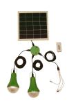 Portable Remote Controller Led Solar Power System 435lum Dimmable