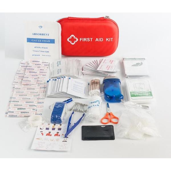 Portable comprehensive medical survival pocket first aid kit bag fda approved, plastic case mini home first aid kits box