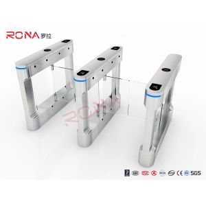 Slim Speed Gate Turnstile Access Management Automatic Swing Gates With Face