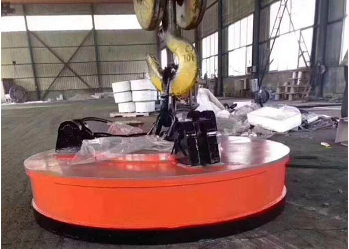China Easy Operating Round Electromagnetic Chuck With High Lifting Capacity on sale