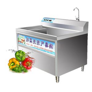 China New Design Bubble Cleaning Vegetables Washing Machine With Great Price wholesale