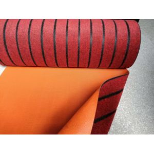 15m Length Home Polyester Area Rugs With Rolled Spacer Pile