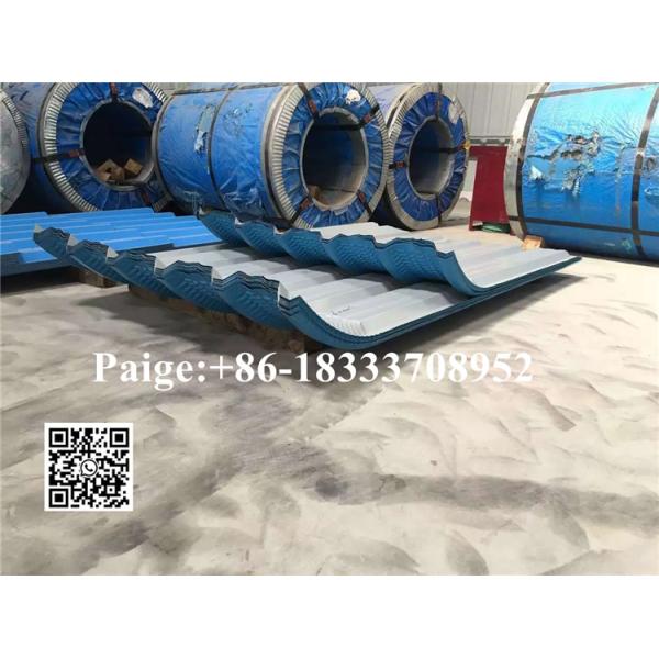 Trapezoidal Shape Metal Roof Roll Forming Machine Steel Roof Roll Forming Machine