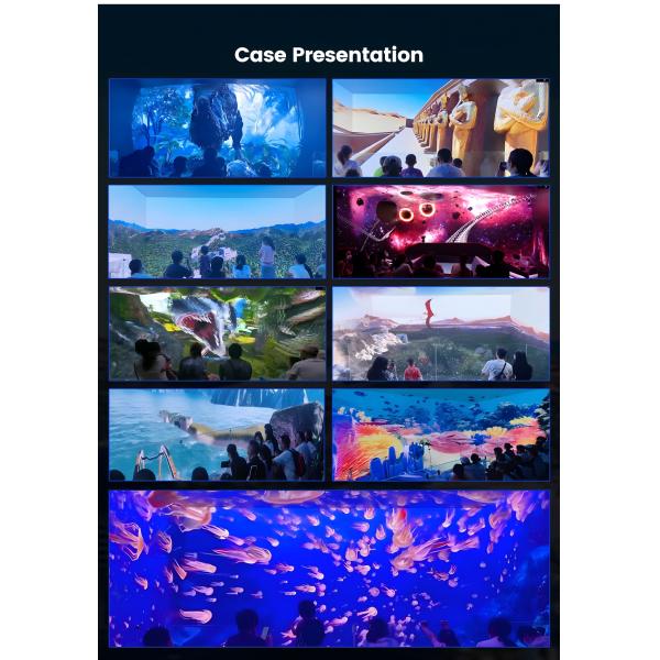 Visual Motion Immersive Cinema Dynamic Simulator For Shopping Mall