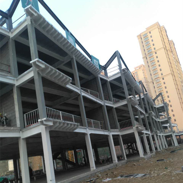 Pre Manufactured Steel Buildings , H Beam Kindergarden Steel Frame Buildings