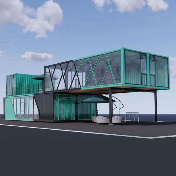 Sandwich Panel Mobile Living Container House For Countryside Convenient Store