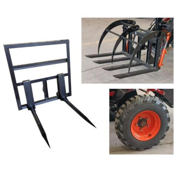 25hp Gasoline Small Wheel Loader New Battery Compact Structure HTML16