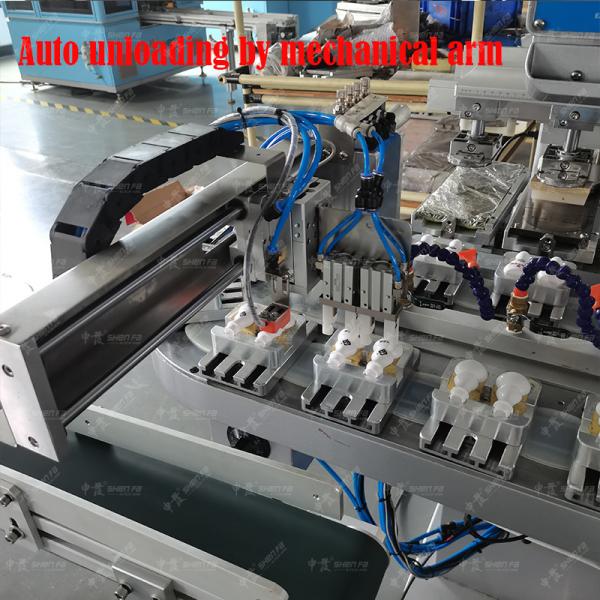 Four Color Semi Automatic Pad Printing Machine For Medical Small Bottle