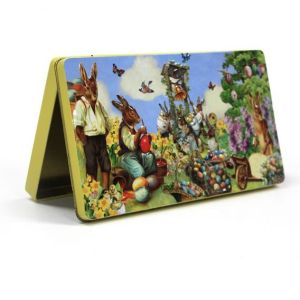 China Wholesale Easter rectangular tin box for chocolates wholesale