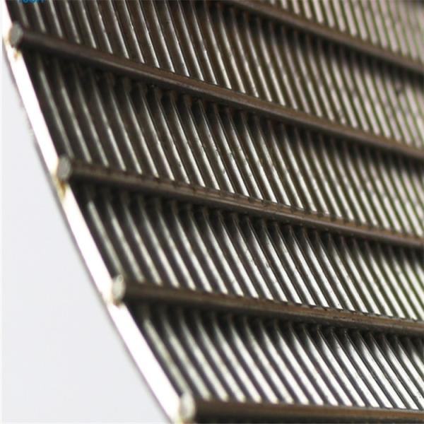 Mesh Johnson SGS 2.3mm Rod Wedge Wire Screen Filter Stainless Steel