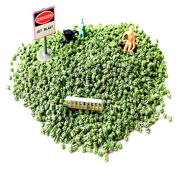 to prolong life of grass / Anti UV / SGS and IAAF Certified / Artificial grass infill granules