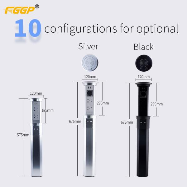 Israel Socket 110V 250V Pop Up Counter Outlet With USB