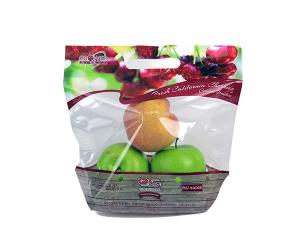 China Laminated Portable Fresh Fruit And Vegetable Packaging VMPET Transparent Packaging Bag wholesale