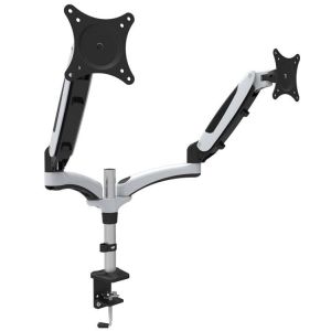 Table Clip Type Double Screen Bracket LCD Display Up And Down And Multi - Angle