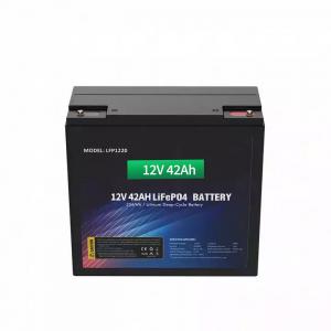 China 12.8V 42Ah Lead Acid Battery Replacement LiFePO4 Backup Power Supply Lithium Iron Phosphate Battery Pack on sale